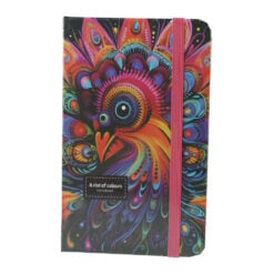 pagini liniate A riot of colours 8.5 x 14 cm