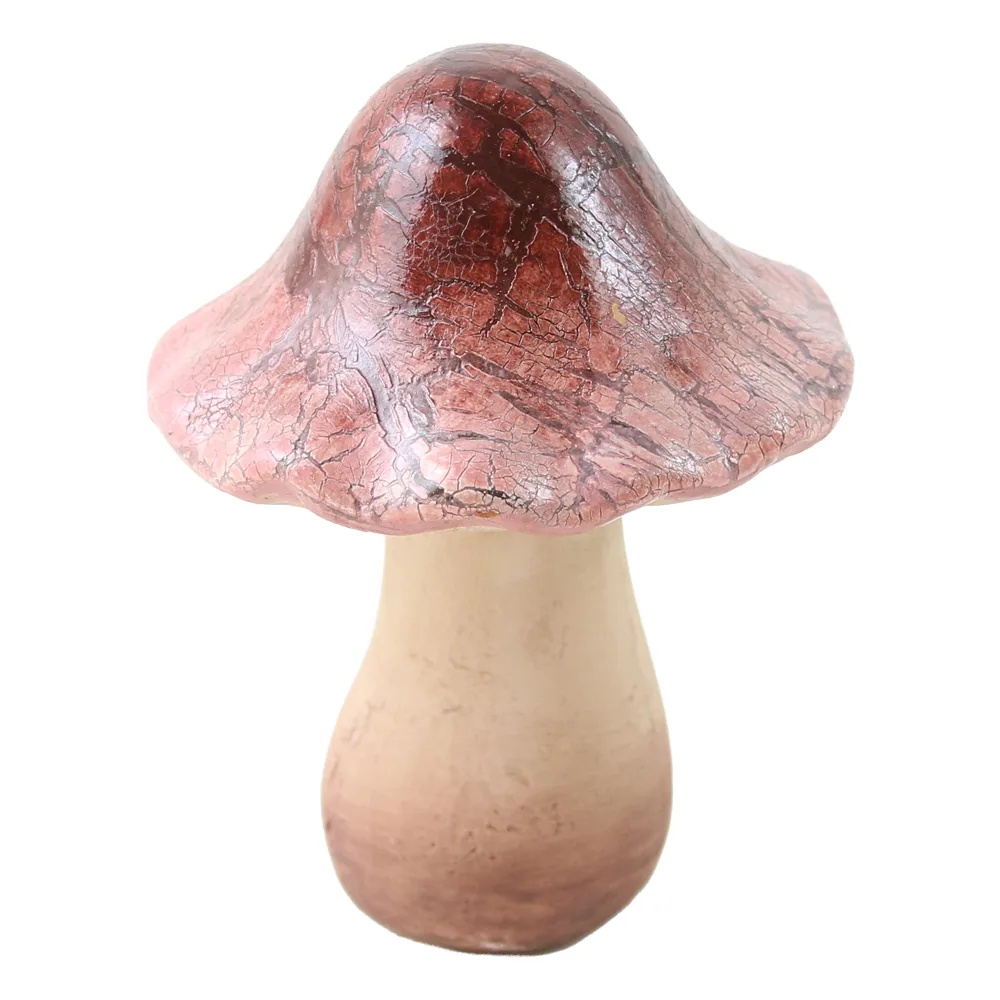Ciuperca decorativa din ceramica 9 x 11 cm Ciuperca decorativa din ceramica 9 x 11 cm