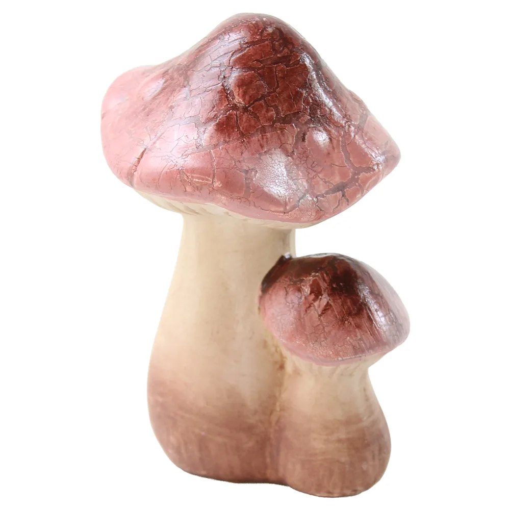 Ciuperca decorativa din ceramica 7 x 9 cm