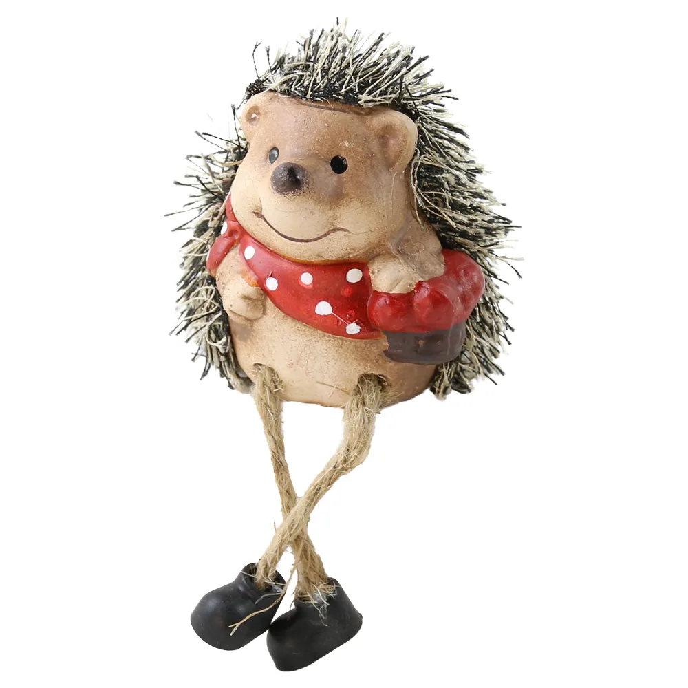 Figurina Arici din ceramica cu picioare mobile 6 x 7/11 cm