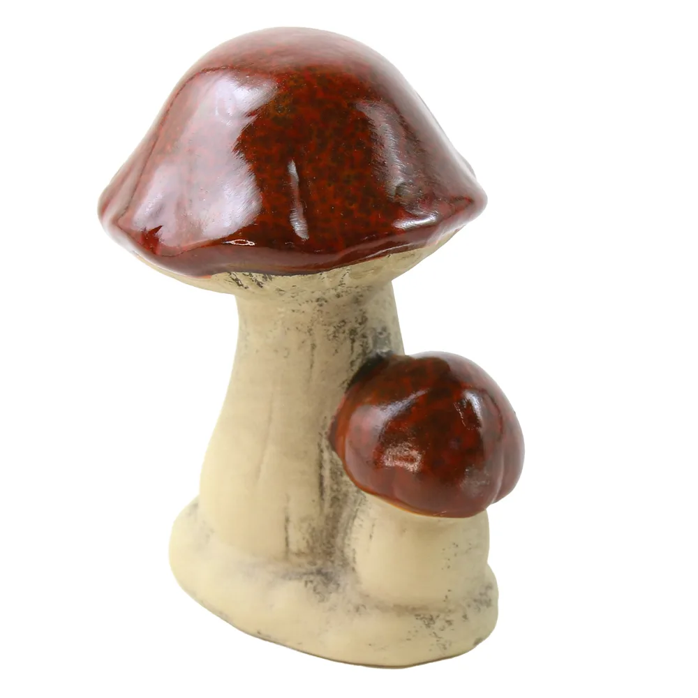 Ciuperca decorativa din ceramica 9 x 11 cm Ciuperca decorativa din ceramica 9 x 11 cm