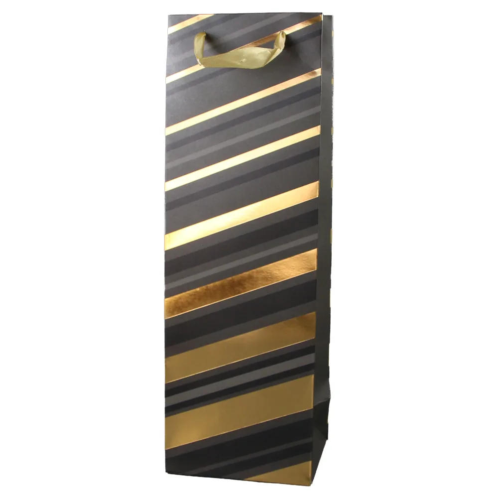 Punga cadou pentru bauturi din hartie 12 x 36 cm Punga cadou pentru bauturi din hartie 12 x 36 cm
