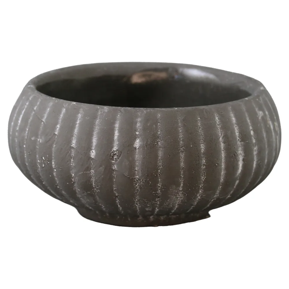 Ghiveci mini din beton 12 x 6 cm