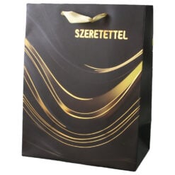 Punga cadou din hartie "Sok szeretettel" 18 x 23 cm