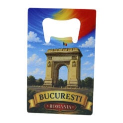 Desfacator de sticle metalic Bucuresti 5.5 x 8.5 cm
