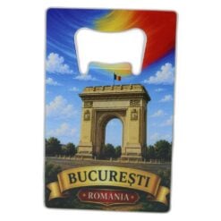 Desfacator de sticle metalic Bucuresti 5.5 x 8.5 cm