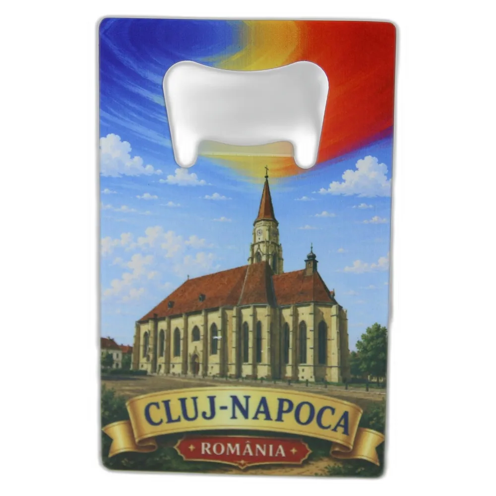 Desfacator de sticle metalic Cluj-Napoca 5.5 x 8.5 cm
