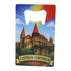 Desfacator de sticle metalic Castelul Corvinilor 5.5 x 8.5 cm