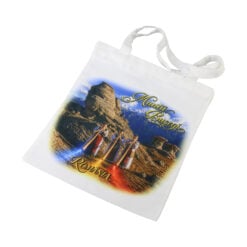 Sacosa textila Muntii Bucegi 30 x 35 cm