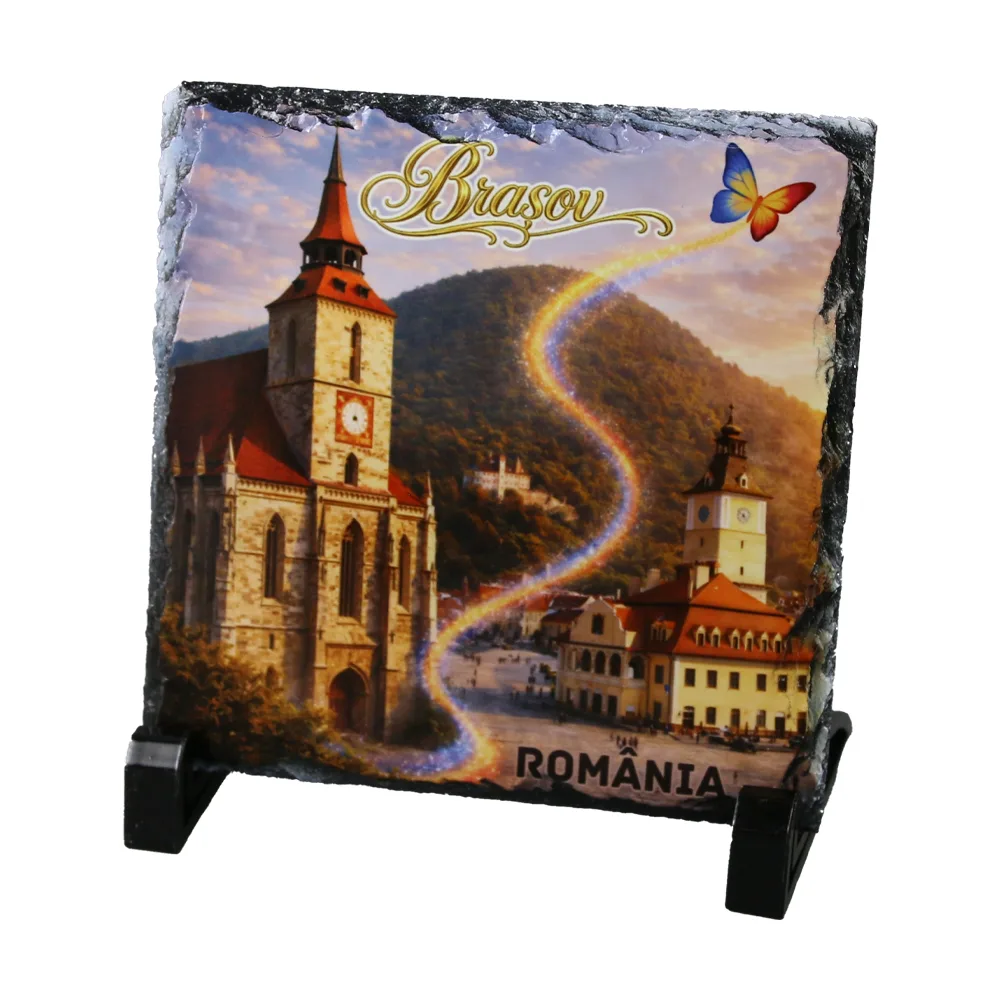 Placa din ardezie Brasov 14 x 14 cm