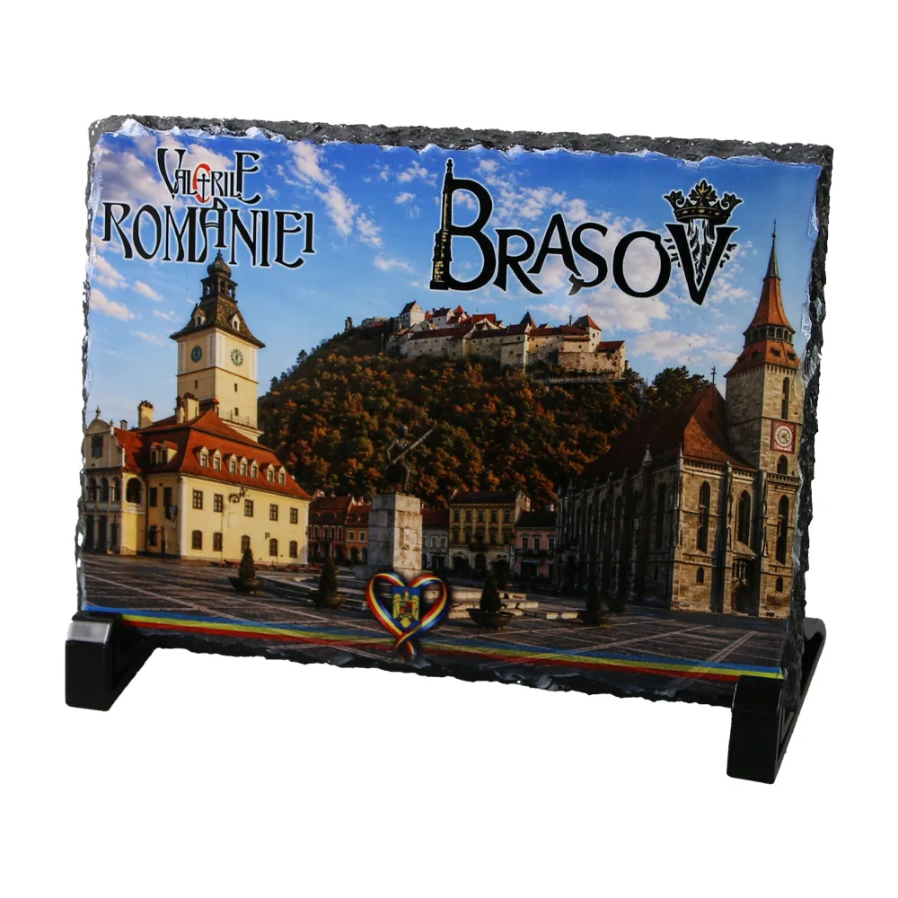 Placa din ardezie Brasov 19 x 14 cm Placa din ardezie Brasov 19 x 14 cm