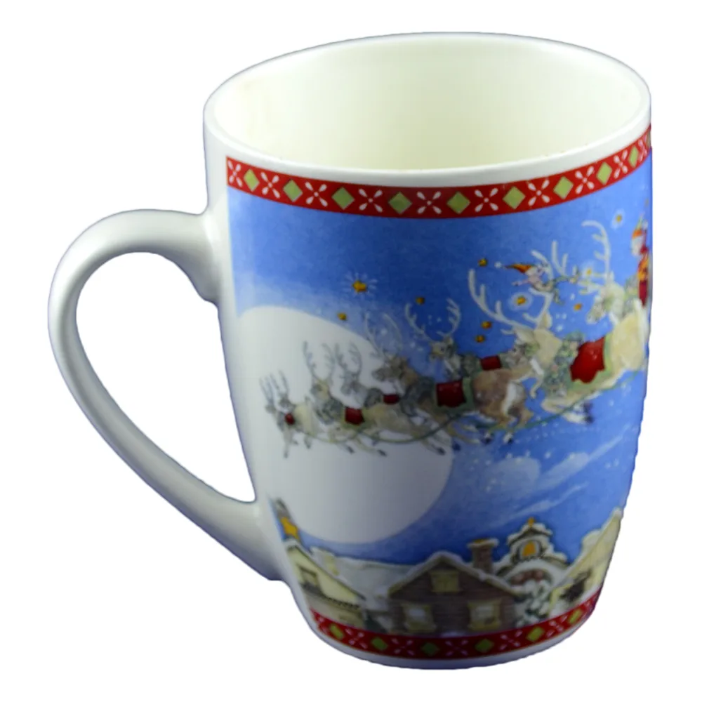 Cana de craciun realizata din ceramica - Design Craciun - 2 modele Cana de craciun realizata din ceramica - Design Craciun - 2 modele