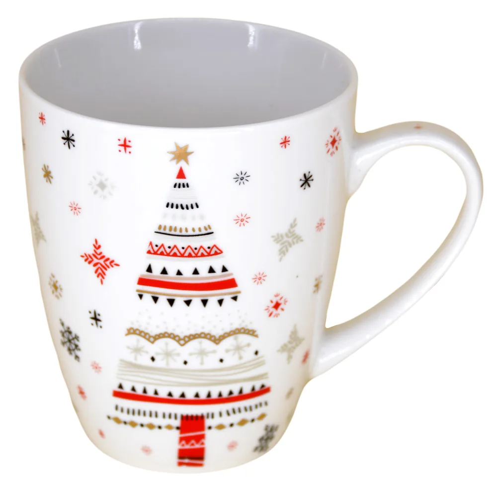 Cana de craciun realizata din ceramica - Design Craciun si inscriptia "Merry Christmas" - Diverse modele Cana de craciun realizata din ceramica - Design Craciun si inscriptia "Merry Christmas" - Diverse modele