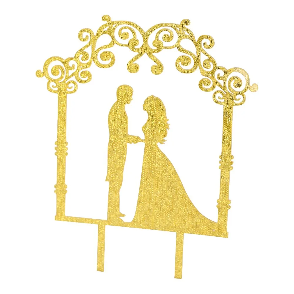 Ornament tort pentru nunta din acril 13.5 x 17.5 cm Ornament tort pentru nunta din acril 13.5 x 17.5 cm