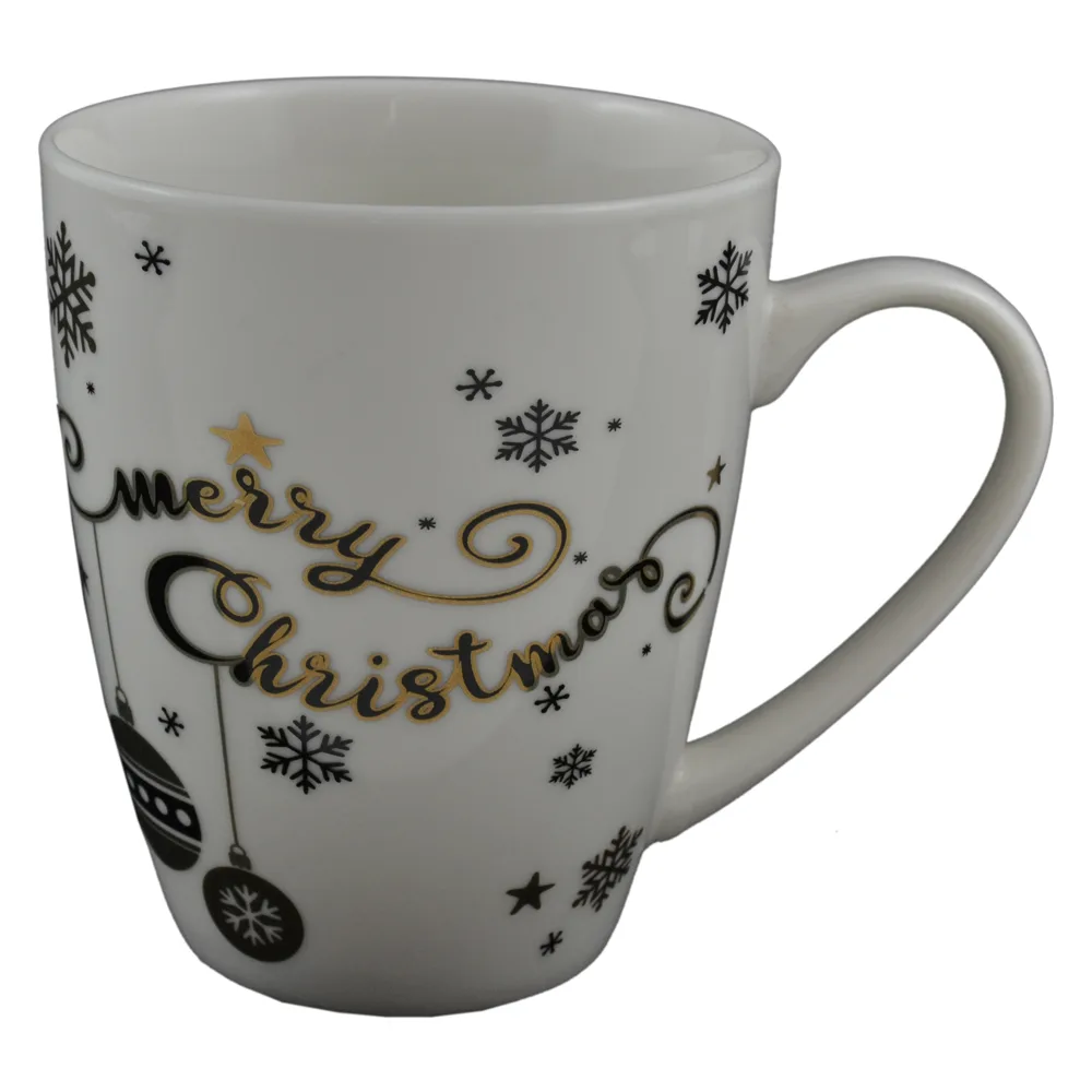 Cana de craciun realizata din ceramica - Design Merry Christmas - Diverse modele Cana de craciun realizata din ceramica - Design Merry Christmas - Diverse modele