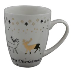 Cana de craciun realizata din ceramica - Design Merry Christmas - Diverse modele