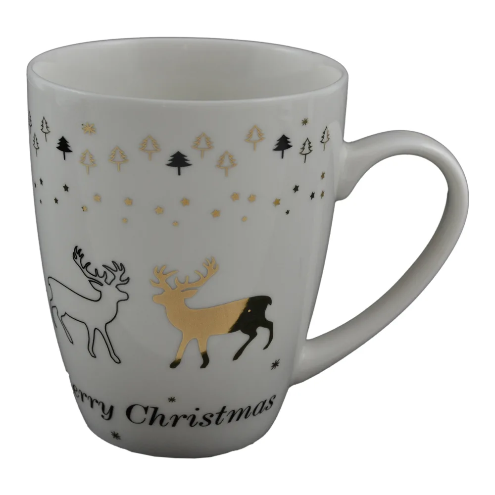 Cana de craciun realizata din ceramica - Design Merry Christmas - Diverse modele Cana de craciun realizata din ceramica - Design Merry Christmas - Diverse modele