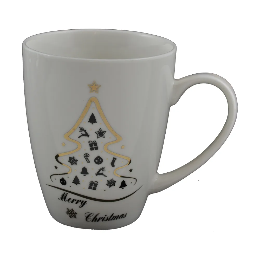Cana de craciun realizata din ceramica - Design Merry Christmas - Diverse modele Cana de craciun realizata din ceramica - Design Merry Christmas - Diverse modele