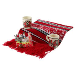 Set cadou traditional romanesc cu stergar
