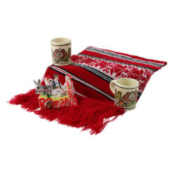 Set cadou traditional romanesc cu stergar