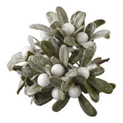 Pick decorativ creanga de vasc cu glitter 14 cm
