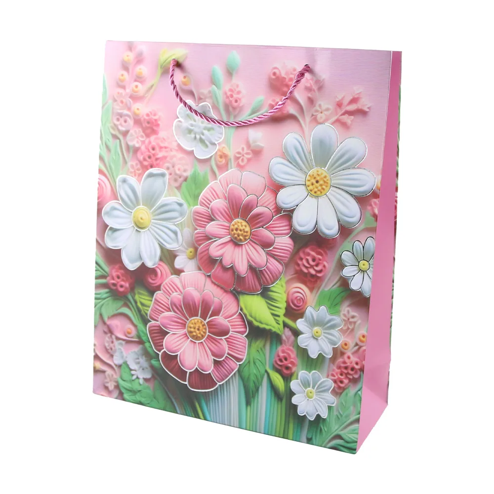 cu flori colorate 3D