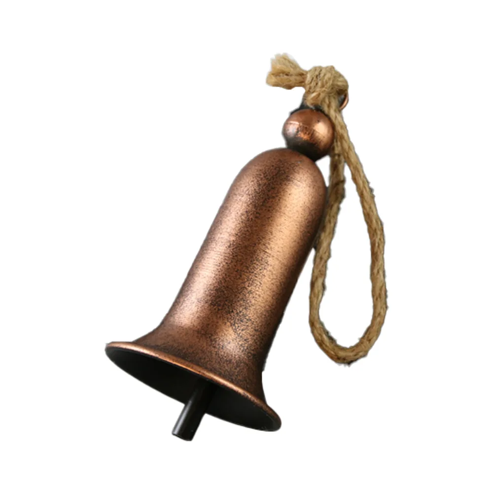 Clopotel decorativ de Craciun din metal  8.5 x 16.5 cm