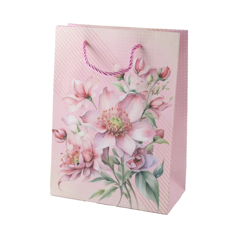 cu flori pastel si sclipici