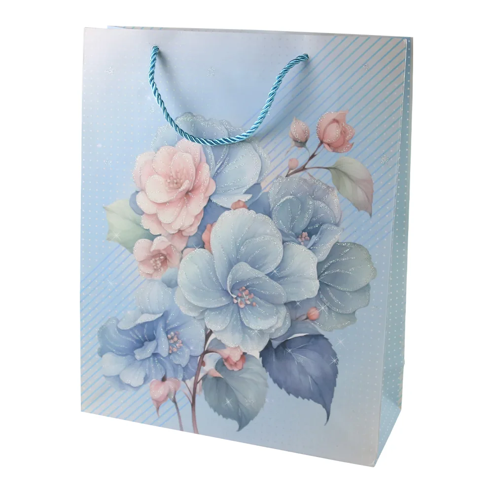 cu flori pastel si sclipici