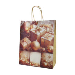 Punga cadou de Craciun din hartie 31x42 cm
