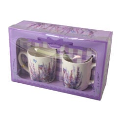 Set 2 cani din ceramica cu lingurite