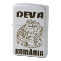 Bricheta metalica gravata Deva 3.5 x 5.5 cm