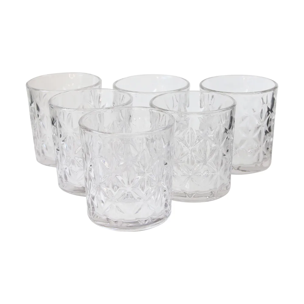 Set de 6 pahare din sticla