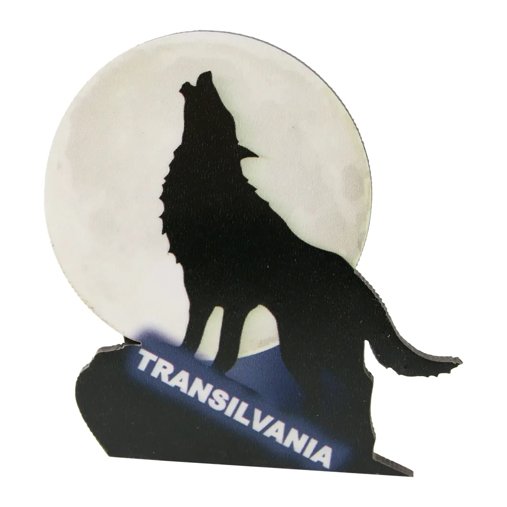 Magnet de frigider din lemn Transilvania 8 x 8 cm Magnet de frigider din lemn Transilvania 8 x 8 cm
