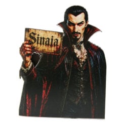 Magnet de frigider din lemn Sinaia 6.5 x 8.5 cm