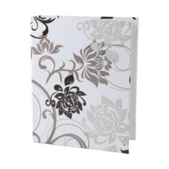 floral alb-negru