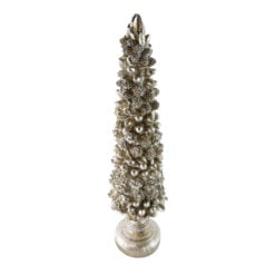Brad de Craciun decorativ din rasina 14 x 55 cm