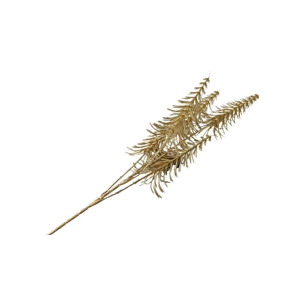 Pick decorativ creanga de brad aurie 60 cm