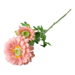 Floare artificiala Zinnia 60 cm