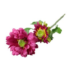 Floare artificiala Zinnia 60 cm