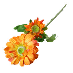 Floare artificiala Zinnia 60 cm