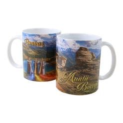 Cana din ceramica Muntii Bucegi 330 ml