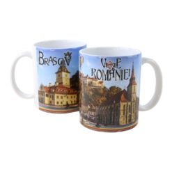 Cana din ceramica Brasov 330 ml