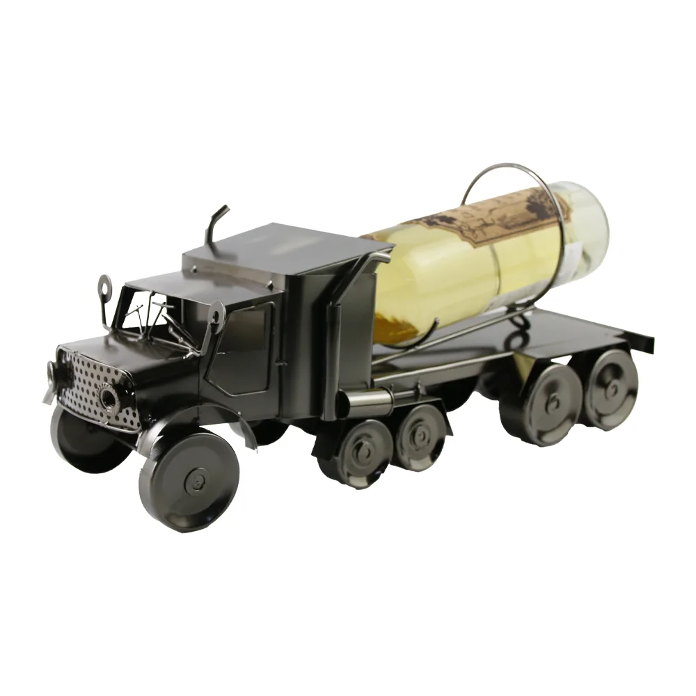 Suport sticla de vin Camion din metal 42 x 19 cm Suport sticla de vin Camion din metal 42 x 19 cm