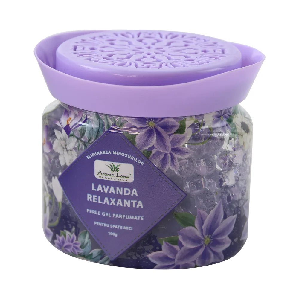 Perle gel parfumate Lavanda relaxanta 198 g Perle gel parfumate Lavanda relaxanta 198 g