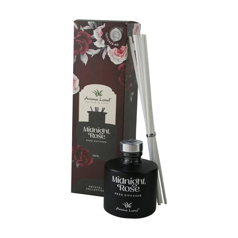 Difuzor de parfum cu betisoare Midnight Rose 100 ml