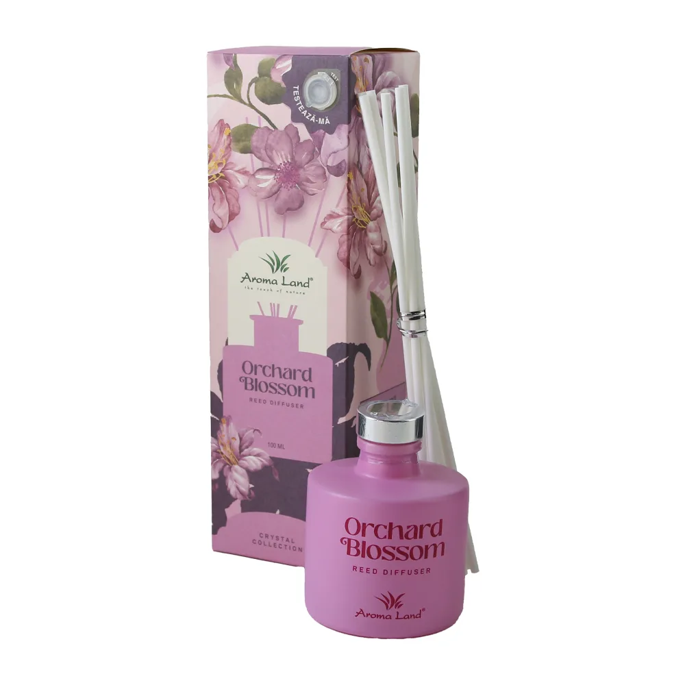 Difuzor de parfum cu betisoare Orchard Blossom 100 ml Difuzor de parfum cu betisoare Orchard Blossom 100 ml