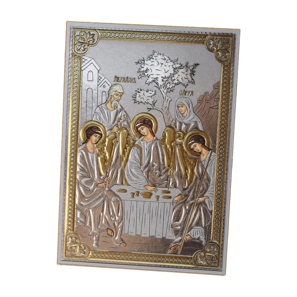 Icoana din lemn 11 x 16 cm Isus / Maria cu pruncul