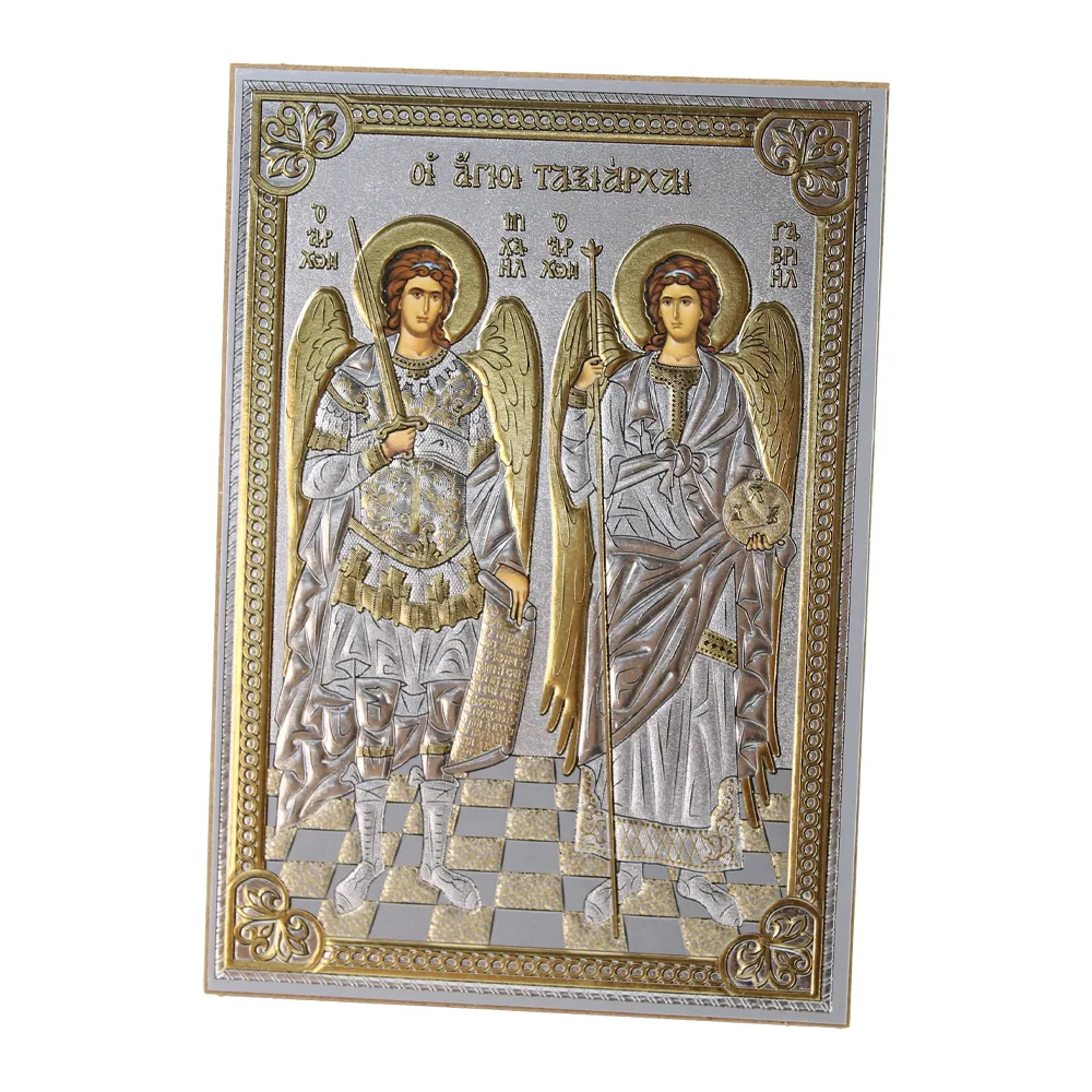 Icoana din lemn 11 x 16 cm Isus / Maria cu pruncul