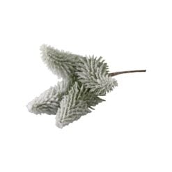 Pick decorativ creanga de brad inzapezita 24 cm